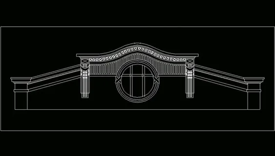 欧式构造 顶门图片