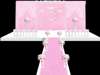 粉色婚礼