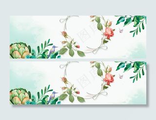 春季淘宝海报背景