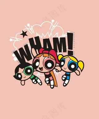 卡通图案 服装印花图片