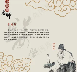 李时珍宣传广告设计