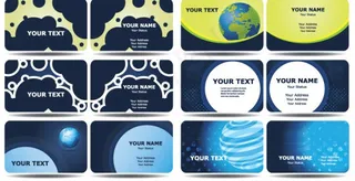 IT名片服装名片