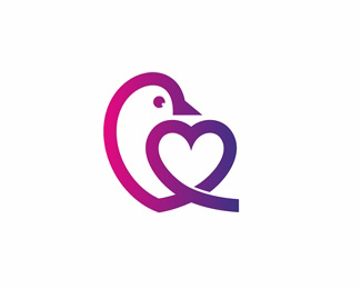 Bird鸟 标志设计 LOGO设计 动物 图标 应用图标