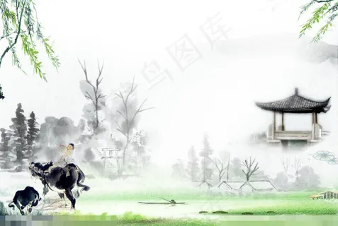 水墨风景素材下载 水墨风景素材下载
