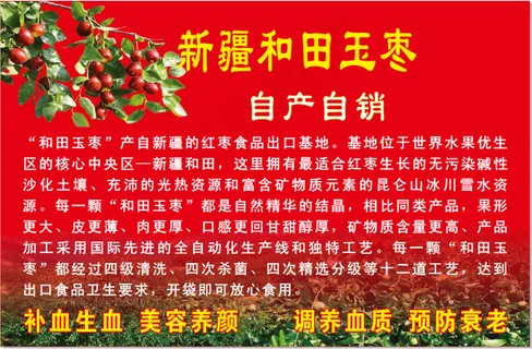 新疆和田玉枣海报