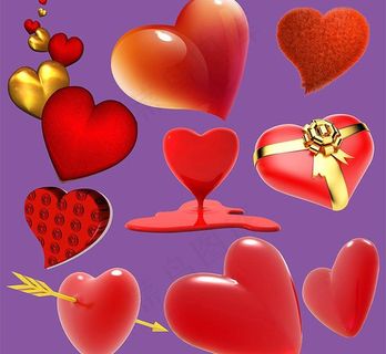 爱心素材图片