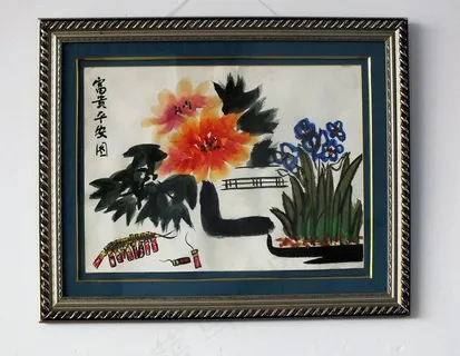 美术展览作品图片