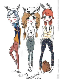 时尚女孩漂亮女人图片