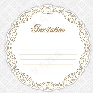 欧式花纹花边图片