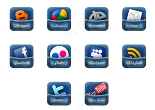 牛仔裤风格社交