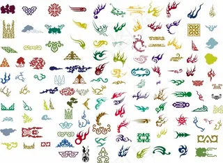 中国传统火焰素材