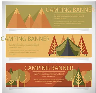 冒险营地横幅图片