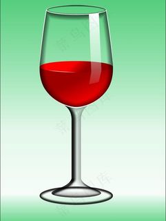 一杯红酒图片