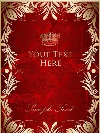 矢量花纹 花边 边框 皇冠 eps...