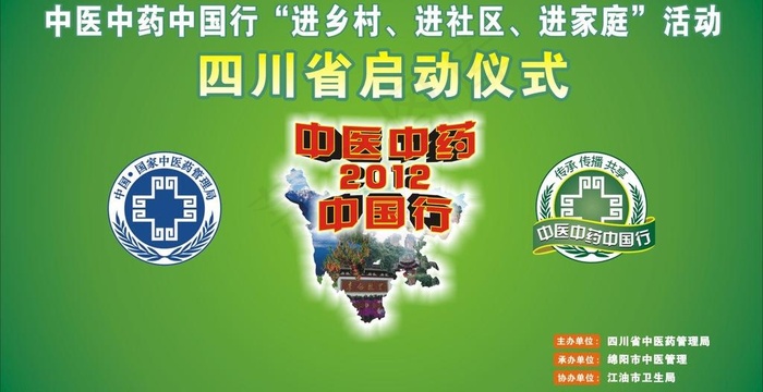 中医中药中国行图片cdr矢量模版下载