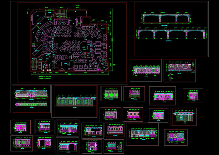 某酒吧cad装修图
