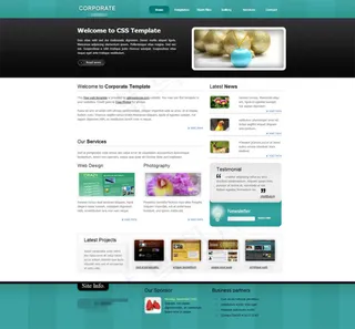 窗帘样式底图网页模板