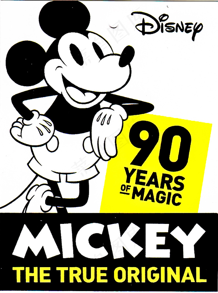 Disney 矢量素材cdr矢量模版下载