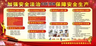 安全月展板