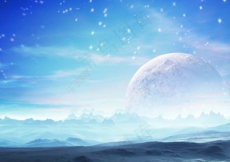 星空背景PSD素材