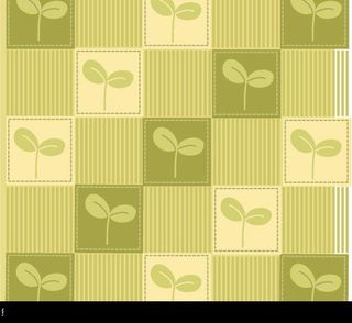 粉色小嫩芽印花图案