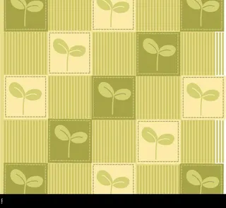 粉色小嫩芽印花图案