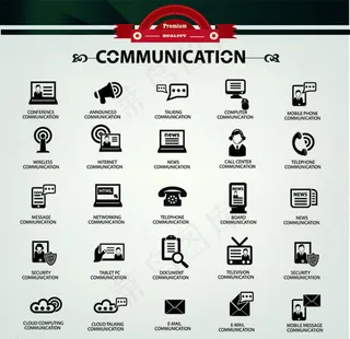 时尚商务信息图表矢量素材图片