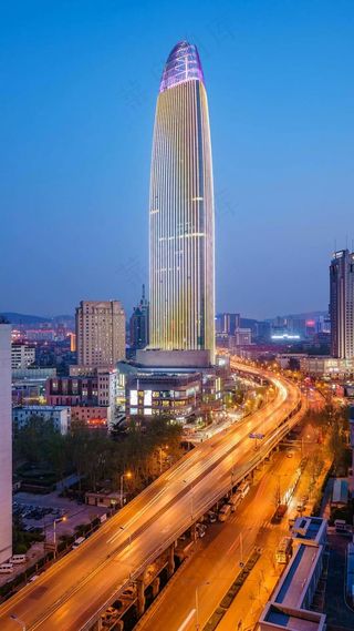 城市延时拍摄高清摄影图片