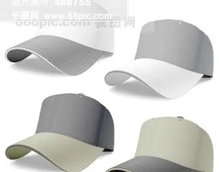 棒球帽矢量素材
