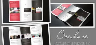 企业三折页图片