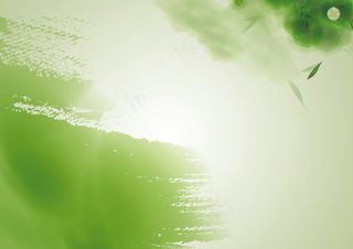 绿色自然植物标本手抄报模板