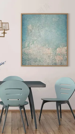 餐桌与餐椅高清摄影图片