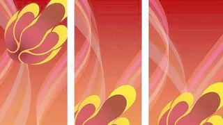 经典红色仿古底纹矢量素材 下载