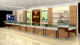 珠宝柜台图片
