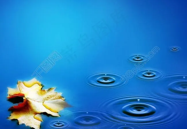 水纹 水滴图片psd模版下载