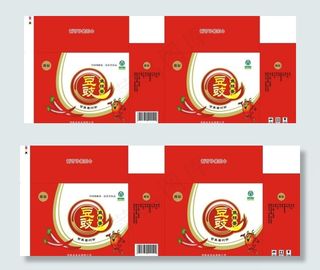 豆豉包装箱图片