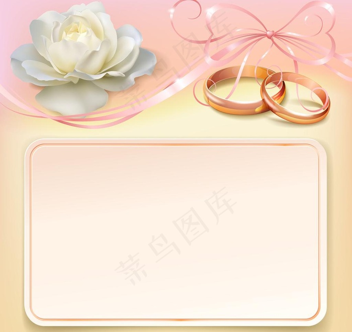 婚礼邀请卡图片eps,ai矢量模版下载