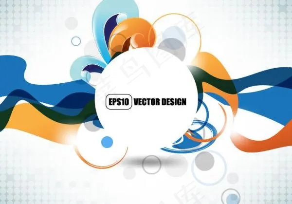 潮流花纹矢量素材eps,ai矢量模版下载