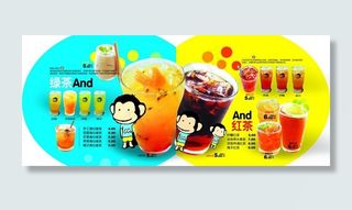 餐饮宣传单页图片