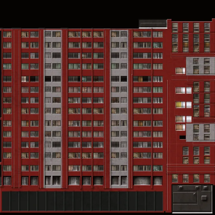 57 高层建筑 含贴图