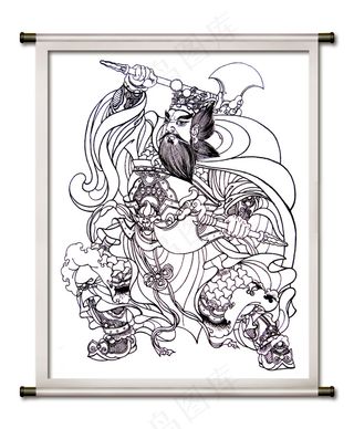 杨家将猛将孟良图片