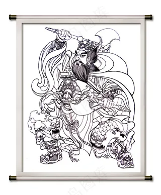 杨家将猛将孟良图片