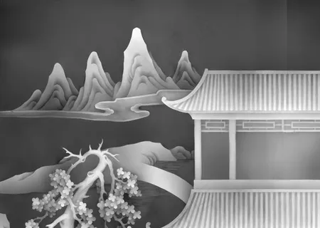 庭院山水风景图片 庭院山水风景图片