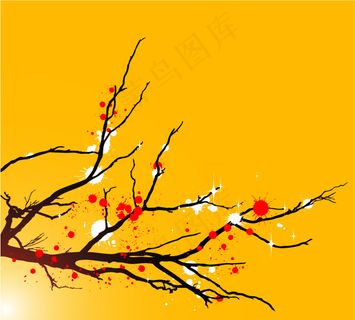 就像李墨分支矢量素材