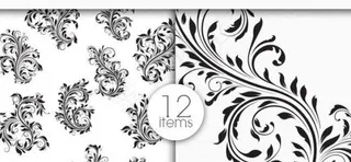 欧式花纹图片