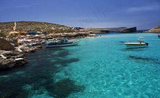 蔚蓝地中海图片