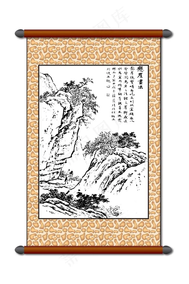 绘画书法(4677X7016(DPI:180))psd模版下载