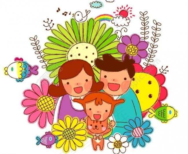 卡通儿童插画图片