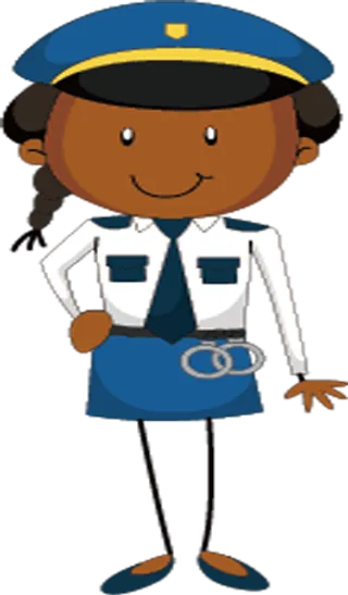 卡通警察*人物免扣PNG素材