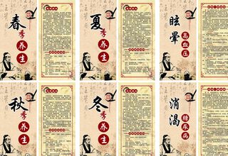 中医养生折页图片